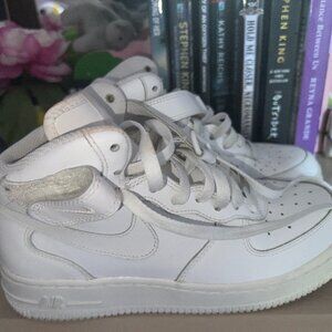 White Nike AirForce 1's